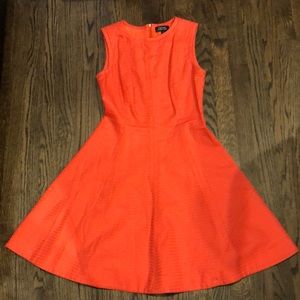 Orange dress